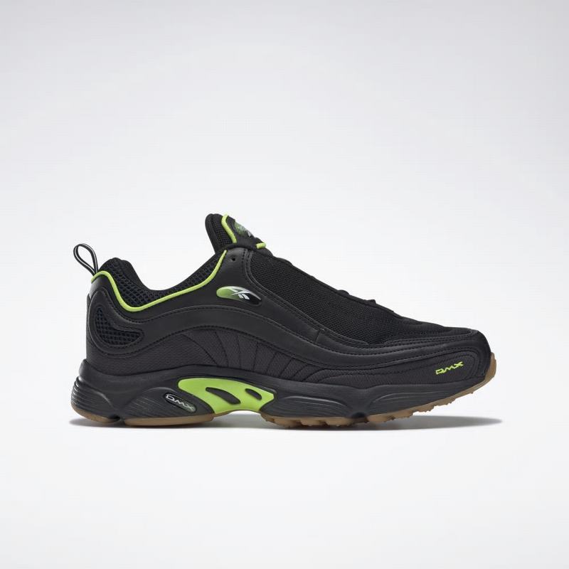 Tenisi Reebok Daytona Dmx Mu Barbati Negrii/Verzi Deschis Romania OE7529PF